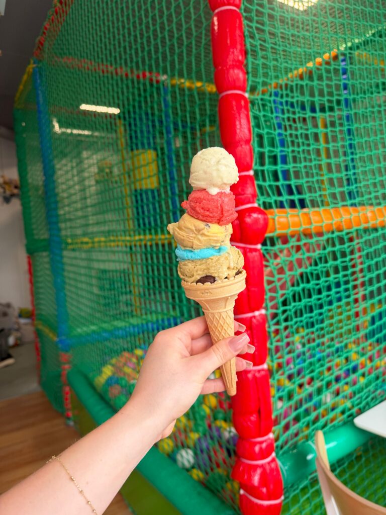 W wafelku