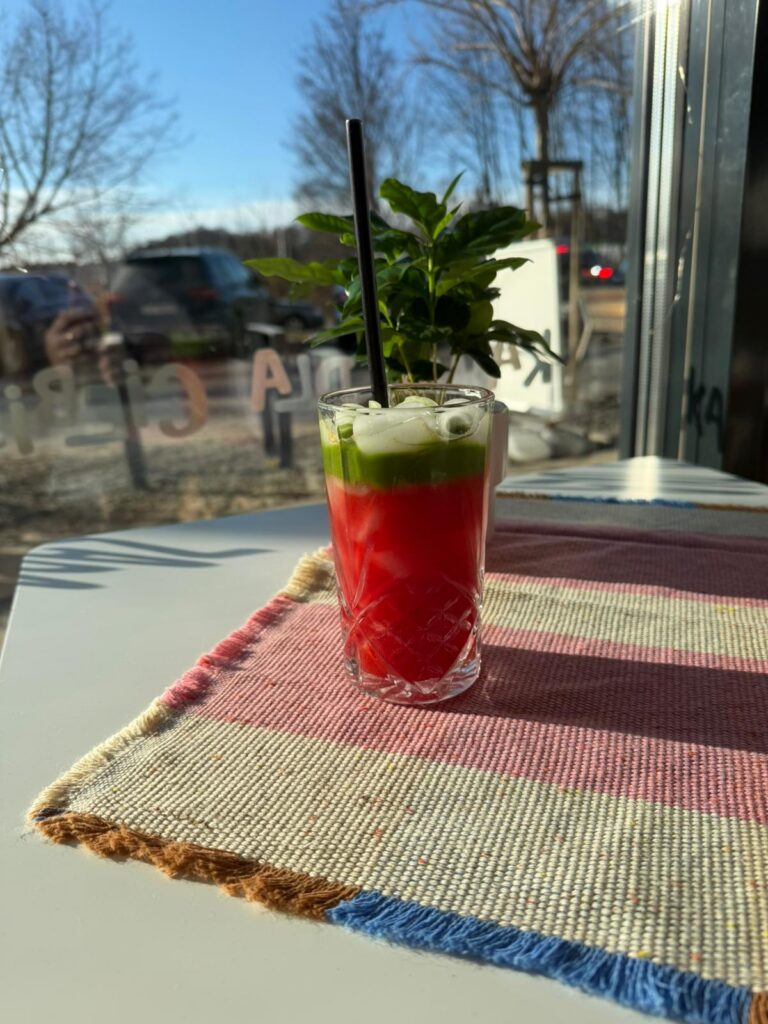 Matcha orange