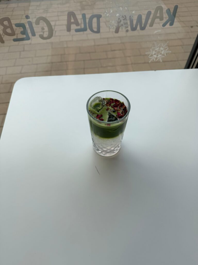 Rose Sparkling Matcha